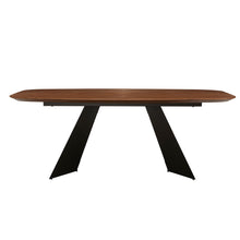Load image into Gallery viewer, American Walnut &amp; Gray 79&quot; Elegant Office Desk
