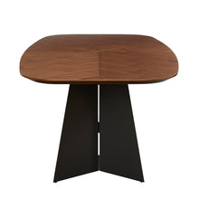 Load image into Gallery viewer, American Walnut &amp; Gray 79&quot; Elegant Office Desk
