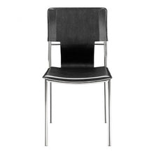 Load image into Gallery viewer, Timeless Guest or Conference Chair in Black Leatherette (Set of 4)
