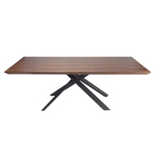 Load image into Gallery viewer, Gorgeous Iron &amp; Walnut 87&quot; Conference Table
