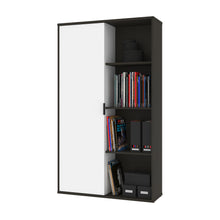 Load image into Gallery viewer, Deep Gray &amp; White 36&quot; Bookcase
