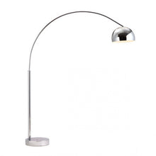 Load image into Gallery viewer, Chrome Floor Lamp w/ Dramatic Arch
