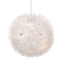 Load image into Gallery viewer, Natural Hanging Office Light w/ Puffed Look
