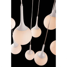 Load image into Gallery viewer, Chic Hanging Office Light w/ Teardrop Frosted Bulbs
