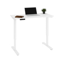 Load image into Gallery viewer, Dainty 48&quot; White Adjustable Desk
