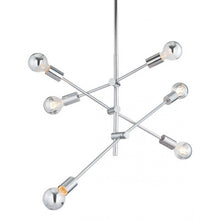 Load image into Gallery viewer, Chrome Ceiling Lamp of Silver Chrome
