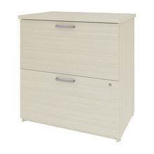 Load image into Gallery viewer, Delicate 28&quot; White Chocolate Locking File Cabinet
