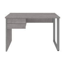 Load image into Gallery viewer, Petite 47&quot; Office Desk in Platinum Gray with U-Shaped Metal Leg
