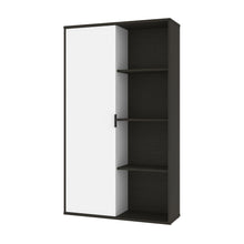 Load image into Gallery viewer, Deep Gray &amp; White 36&quot; Bookcase
