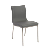 Classic Gray Guest or Conference Chair (Set of 2)