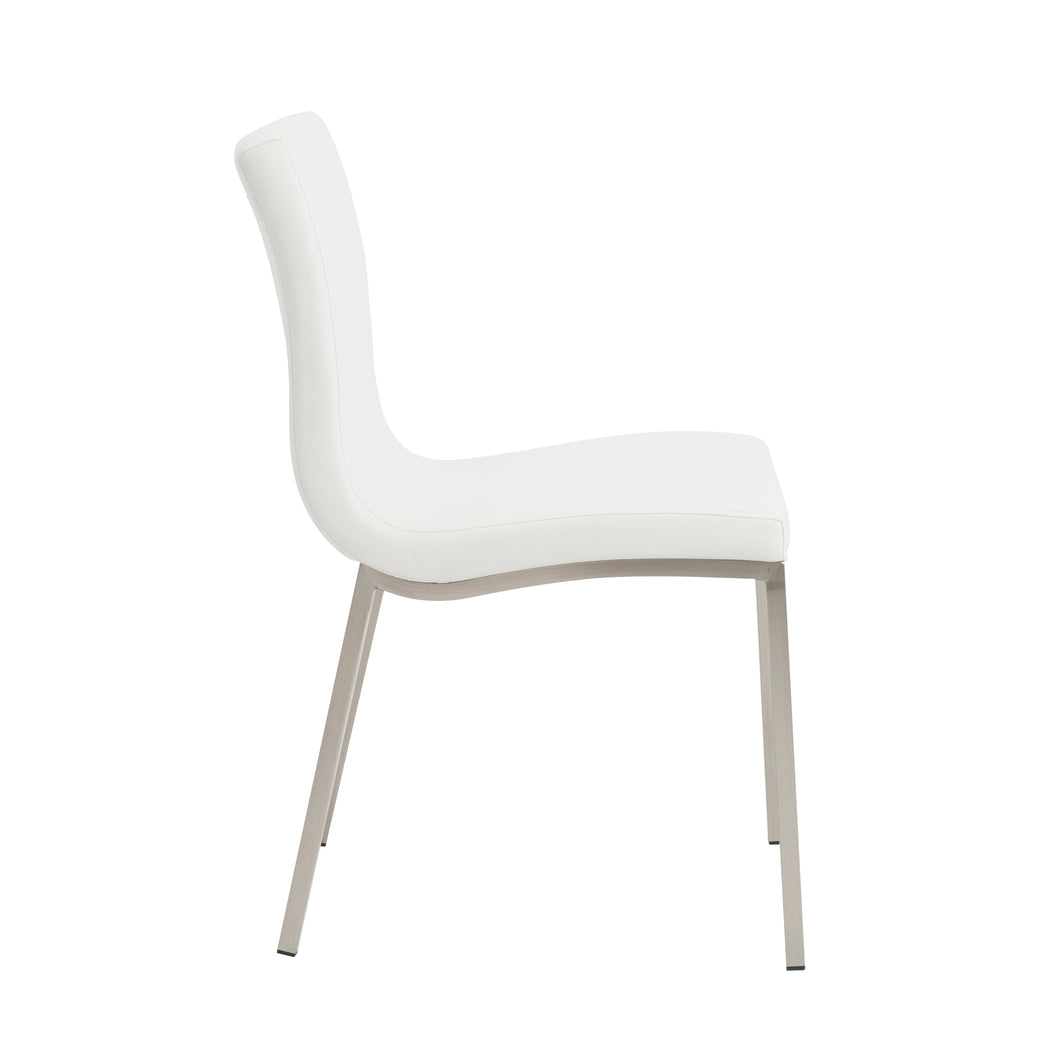 Classic White Guest or Conference Chair (Set of 2)