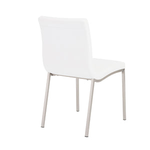 Classic White Guest or Conference Chair (Set of 2)