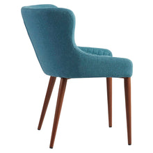 Load image into Gallery viewer, Set of 2 Blue Guest or Conference Chairs w/ Stitched Pattern
