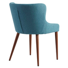Load image into Gallery viewer, Set of 2 Blue Guest or Conference Chairs w/ Stitched Pattern
