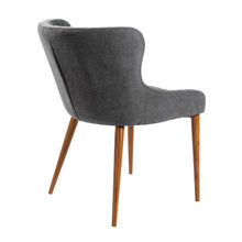 Load image into Gallery viewer, Set of 2 Gray Guest or Conference Chairs w/ Stitched Pattern
