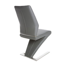 Load image into Gallery viewer, Modern Charcoal Leatherette Guest or Conference Chairs (Set of 2)
