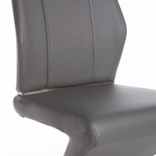 Load image into Gallery viewer, Modern Charcoal Leatherette Guest or Conference Chairs (Set of 2)
