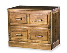 Load image into Gallery viewer, Handcrafted 36&quot; Solid Oak Lateral File with Finish Options
