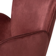 Load image into Gallery viewer, Merlot Microsuede Cozy Office Chair
