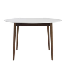 Load image into Gallery viewer, Stylish Round White Matte and Ash Meeting Table
