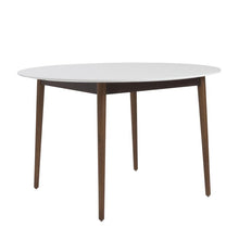 Load image into Gallery viewer, Stylish Round White Matte and Ash Meeting Table
