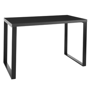 48" Modern Desk in Matte Anthracite & Matte Black