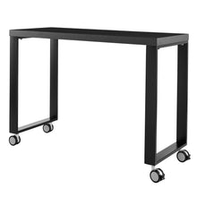 Load image into Gallery viewer, 48&quot; Modern Desk in Matte Anthracite &amp; Matte Black
