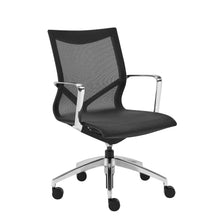 Load image into Gallery viewer, Black Low Back Dense Mesh Office Chair
