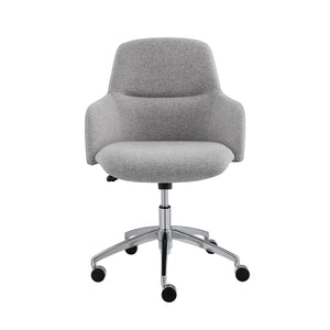 Light Gray Cozy Office Chair
