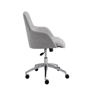 Light Gray Cozy Office Chair