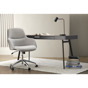 Light Gray Cozy Office Chair