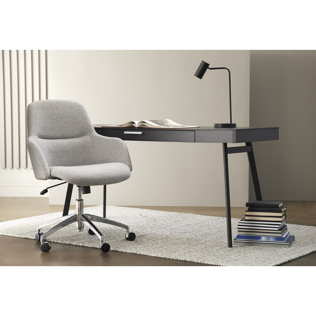 Light Gray Cozy Office Chair
