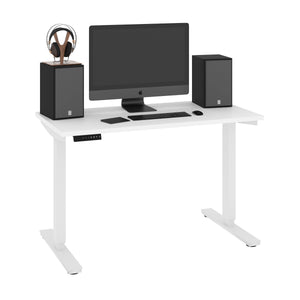 White 48" Adjustable Standing Desk