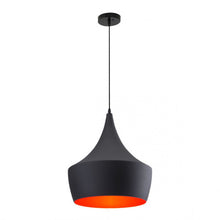Load image into Gallery viewer, Stunning Ceiling Lamp in Black &amp; Copper
