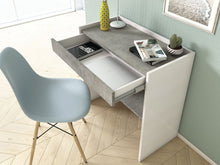 Load image into Gallery viewer, 31&quot; Overhang Corner Desk with Drawer in Gray
