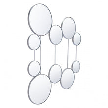 Load image into Gallery viewer, Modern Mirrored Wall Art w/ Silver Frame
