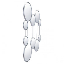 Load image into Gallery viewer, Modern Mirrored Wall Art w/ Silver Frame
