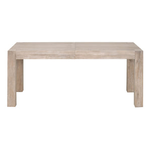 71" - 103" Natural Gray Acacia Conference Table or Desk