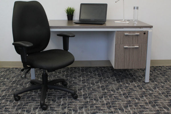 Padded Everyday Black High Back Office Chair
