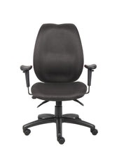 Load image into Gallery viewer, Padded Everyday Black High Back Office Chair
