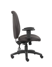 Load image into Gallery viewer, Padded Everyday Black High Back Office Chair
