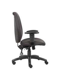 Padded Everyday Black High Back Office Chair