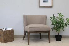 Load image into Gallery viewer, Stylish Extra Large Beige Linen Office Guest Seat
