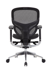 Load image into Gallery viewer, Erognomic Black Mesh &amp; Chrome Office Chair
