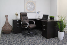 Load image into Gallery viewer, Striking Brown Leather Office Chair for the Everyday Employee

