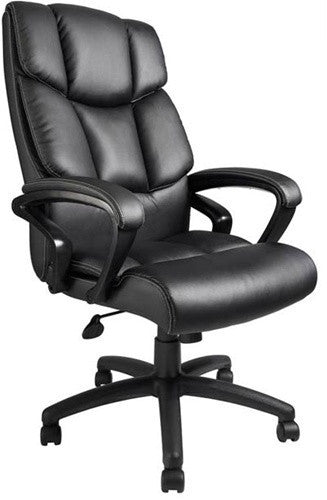 Italian Leather Modern Office Chair with Ergonomic Design