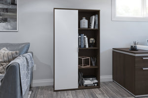 Antigua & White 36" Bookcase