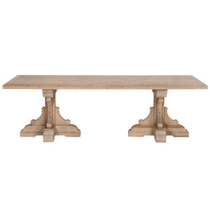 99" Classic Grey Pine Rectangular Conference Table