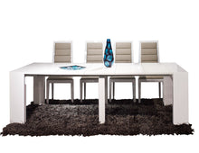Load image into Gallery viewer, Modern Conference Table / Console Table in White Lacquer
