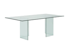 Load image into Gallery viewer, Gorgeous 83&quot; Glass Executive Desk or Conference Table
